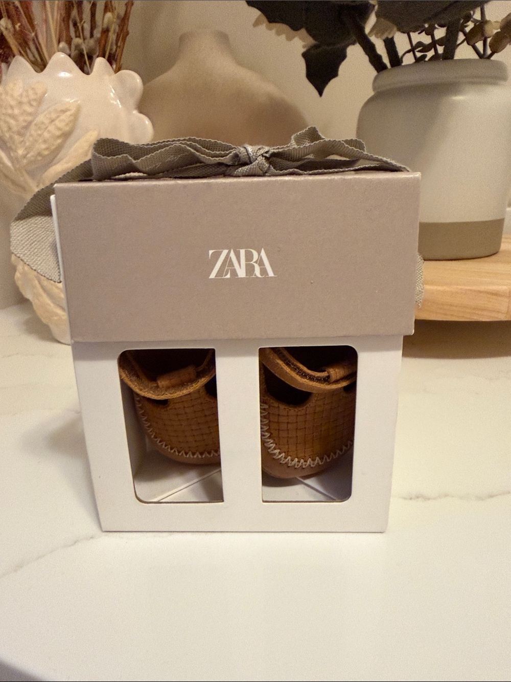 Zara Leather baby shoes